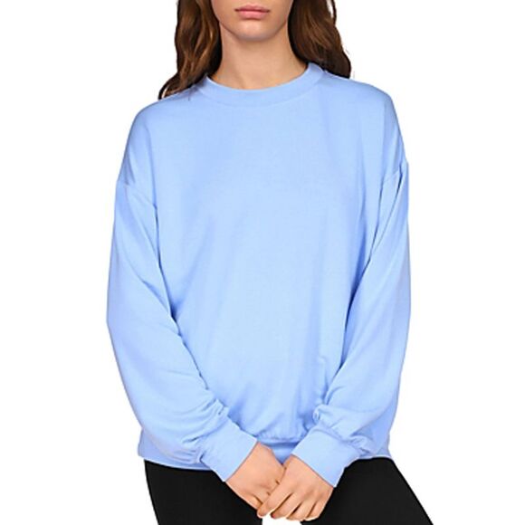 Sanctuary Come Over Cutout Sweatshirt In Oasis M - Picture 3 of 4